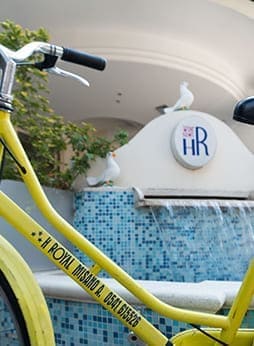 hotel royal biciclette a disposizione
